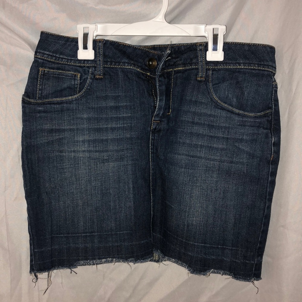 jean skirt!
